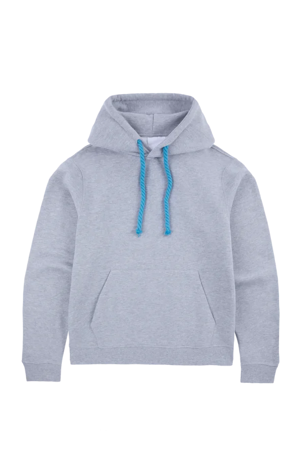SYNA OG HOOD – GREY MARL/BLUE