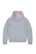 SYNA OG HOOD – GREY/PINK
