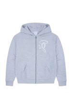 SYNA VOID ZIP HOODY MARL GREY