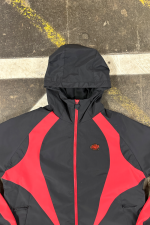 VORTEX WOVEN JACKET – BLACK/RED