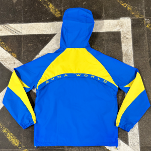 VORTEX WOVEN JACKET – BLUE/YELLOW