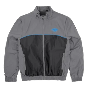 TEAM SYNA PIPE TRACK JACKET GREY/BLACK/COBALT