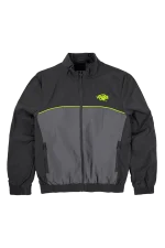 TEAM SYNA PIPE TRACK JACKET BLACK/GREY/GREEN