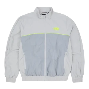 TEAM SYNA PIPE TRACK JACKET LIGHT GREY/GREY