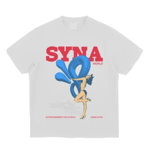 SYNA WORLD PLAYBOY TEE – WHITE